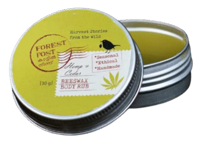 Forest Post Hemp Cedar Beeswax Body Rub