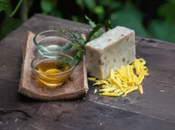 Forest Post Honeysuckle with Tulsi Beeswax Soap
