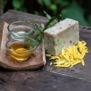 Forest Post Honeysuckle with Tulsi Beeswax Soap