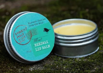 Forest Post Mint Beeswax Lip Balm