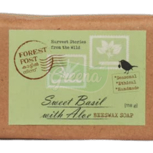 Forest Post Sweet Basil with Aloe Beeswax Soap